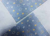 230GSM कांस्य पॉलिएस्टर पॉलिएस्टर कॉरडरॉय कपड़े / सितारे नीले कॉरडरॉय कपड़े